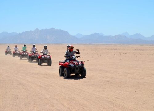 Unique sunset desert safari with Jeep 4X4 Wd in Hurghada